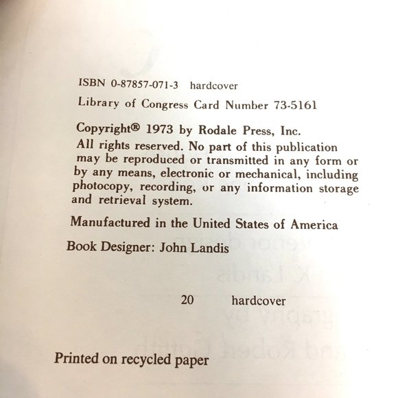 The Rodale Cook Book (Hardcover) (1973) - Picture 4 of 14